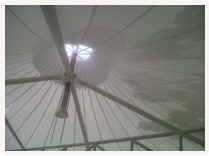 PVC Coated Fabric Awnings