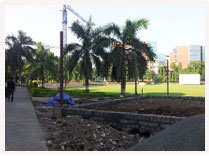 Aakruti Tenso Tensile Roof Construction at University Stadium Aakruti Tenso Tensile Roof Construction at University Stadium