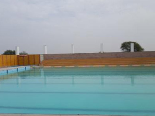 Tensile Structure manufacturer at Educational Campus Indore, Madhya Pradesh for Swimming pool Area