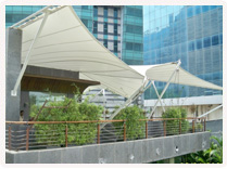 Tensile Fabric Canopy