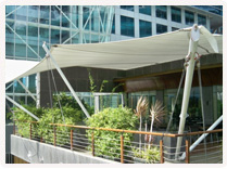 Tensile Fabric Canopy Structure